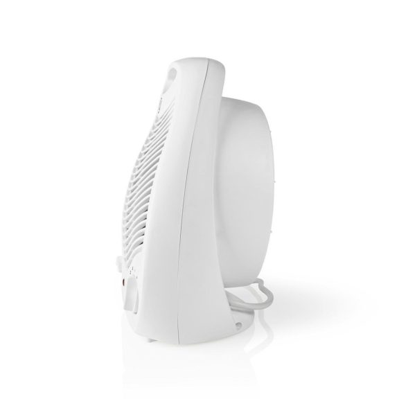 Nedis HTFA13CWT fehér ventilátoros hősugárzó 1000/2000 W teljesítménnyel.