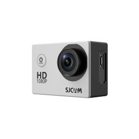   SJCAM SJ4000 akciókamera, 1080P, 12MP, 170° ultraszéles látószög, vízálló tok, ezüst