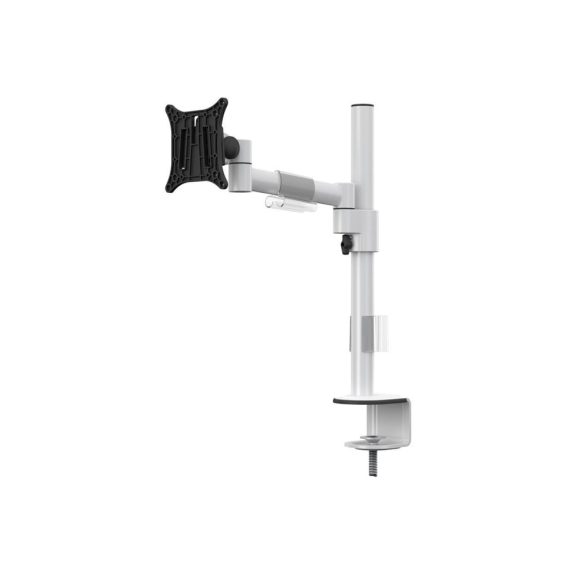Multibrackets M VESA Deskmount Officeline Single I asztali monitortartó, 15-30", max. 8kg, fehér