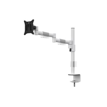   Multibrackets M VESA Deskmount Officeline Single II asztali monitortartó, 15-30", max. 8kg, fehér