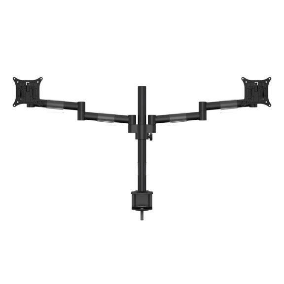 Multibrackets M VESA Deskmount Officeline Dual asztali monitortartó, 2x15-30", monitoronként max. 7,5kg, fekete