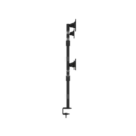 Multibrackets M VESA Deskmount Officeline Quad asztali monitortartó, 4x15-30", monitoronként max. 8kg, fekete