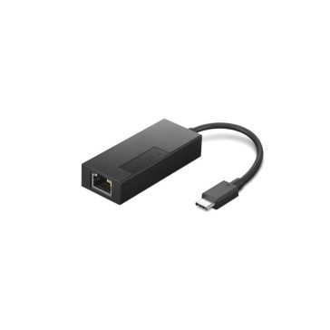   Lenovo USB-C 2.5G Ethernet adapter, RJ45, nagy sebességű, fekete - 4X91H17795