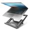 Axagon STND-L laptop állvány, állítható, 10" - 17.3", alumínium, szürke