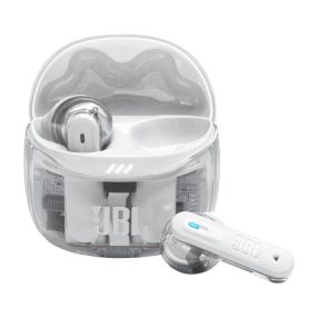   JBL Tune Flex 2 Ghost Edition fülhallgató, Bluetooth, ANC, 48 óra üzemidő, fehér