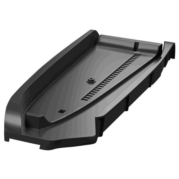 FroggieX PlayStation 5 hűtő és töltő állvány, 2 kontroller töltés, ventilátoros hűtés, fehér - FX-P5-C4-W