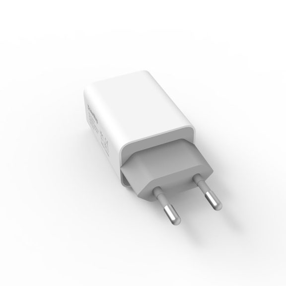 ColorWay CW-CHS015-WT hálózati USB töltő 2x USB-A, Auto ID, 10 W, fehér