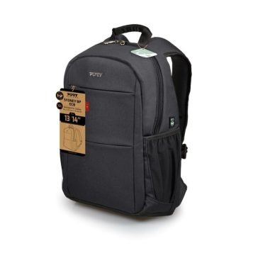   PORT Designs ECO Sydney 13/14" hátizsák, notebook rekesz, USB csatlakozás, fekete