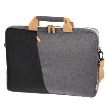   Hama Florence laptop táska, 15.6" laptop rekesz, párnázott védelem, fekete-szürke