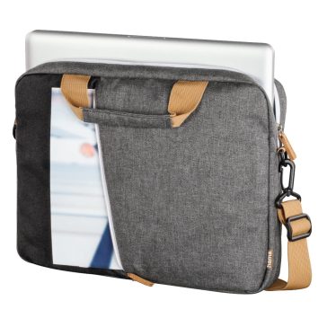   Hama Florence laptop táska, 15.6" laptop rekesz, párnázott védelem, fekete-szürke