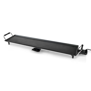 Nedis FCTE110EBK90 teppanyaki asztali grill 90x23 cm sütőfelülettel fekete színben.