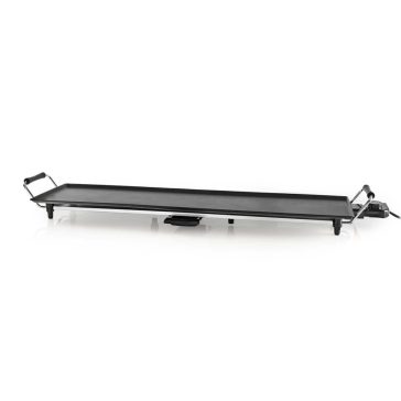 Nedis FCTE110EBK90 teppanyaki asztali grill 90x23 cm sütőfelülettel fekete színben.