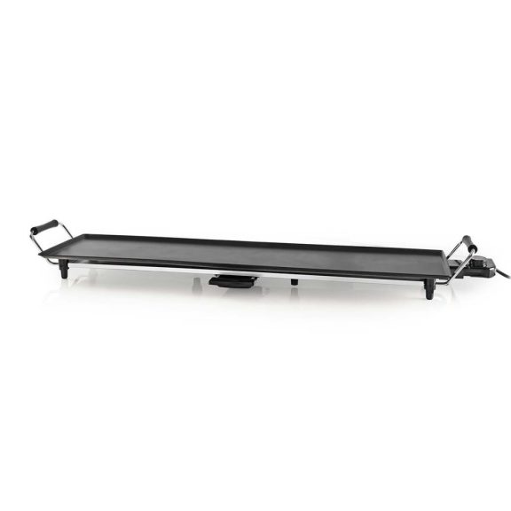 Nedis FCTE110EBK90 teppanyaki asztali grill 90x23 cm sütőfelülettel fekete színben.
