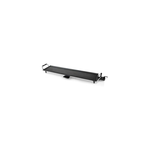 Nedis FCTE110EBK90 teppanyaki asztali grill 90x23 cm sütőfelülettel fekete színben.