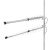 Nedis ANOR4G30ME 5G/4G/3G kültéri antenna, 15 dB nyereség, ezüst 