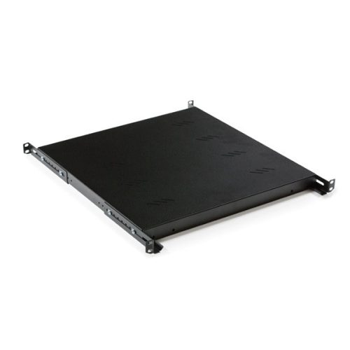 KELINE Perforált polc 1U 450mm mély 19", teherbírás: 150kg