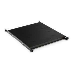   KELINE Perforált polc 1U 450mm mély 19", teherbírás: 80kg