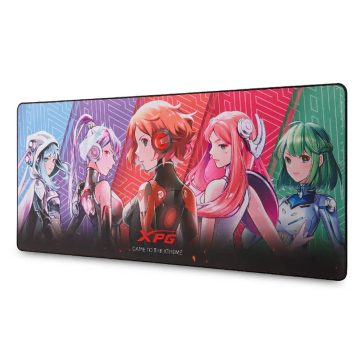   ADATA XPG Frontline XL Xtreme Saga 01 gamer egérpad, 90x40 cm, mikroszálas felület, csúszásmentes alap, mintás