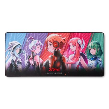   ADATA XPG Frontline XL Xtreme Saga 01 gamer egérpad, 90x40 cm, mikroszálas felület, csúszásmentes alap, mintás