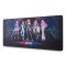 ADATA XPG Frontline XL Xtreme Saga 02 gamer egérpad, 90x40 cm, mikroszálas felület, csúszásmentes alap, mintás