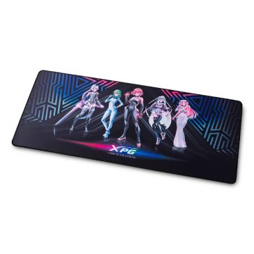   ADATA XPG Frontline XL Xtreme Saga 02 gamer egérpad, 90x40 cm, mikroszálas felület, csúszásmentes alap, mintás