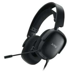   ADATA XPG PRECOG S vezetékes gamer headset, 3.5 mm jack, 50 mm, fekete