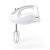 Nedis KAHM100CWT kézi mixer, 200 W, 5 sebességfokozat, turbófunkció, 2 dagasztóhorog / 2 habverő
