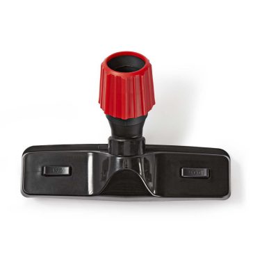 Nedis VCBR110VAR univerzális macska- és kutyaszőr porszívókefe fekete-piros színben, 30-37 mm