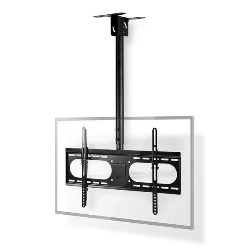 Nedis TVCM1350BK mennyezeti (plafonra szerelhető) TV / monitor állvány / tartó konzol, 42-65",  dönthető, forgatható