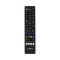 Nedis TVRC45PASHBK Panasonic/Sharp helyettesítő távirányító, előreprogramozott, Netflix/Prime/Disney+/Rakuten/YouTube gombokkal, fekete 