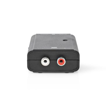 Nedis ACON2509BK digitális audio konverter Toslink és RCA bemenettel, 2x RCA kimenettel, fekete