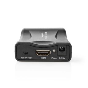 Nedis VCON3463BK SCART–HDMI konverter, Full HD 1080p felbontás támogatással, fekete