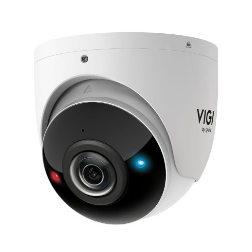 TP-Link VIGI InSight S485PI hálózati kamera, 8MP, 180° panoráma, éjjellátás, riasztófény, fehér