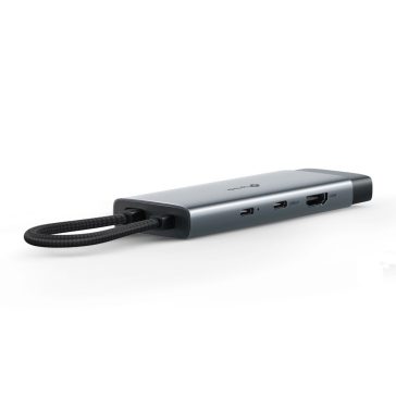   TP-Link USB-C hub, 7 az 1-ben, HDMI 4K 60 Hz, 100 W PD, SD/microSD kártyaolvasó - UH7020C