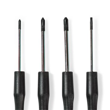 Nedis SDAS110VA 15 darabos precíziós csavarhúzó készlet PH, lapos, Torx és hatszög fejekkel.