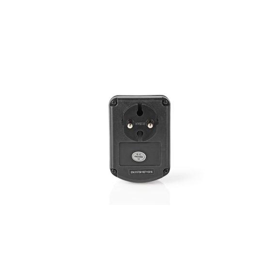 Nedis POCO104 feszültségátalakító, 230 V AC – 110 V AC, 30 W, fekete kivitelben