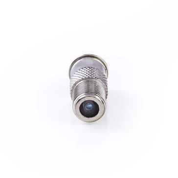   Nedis CSGP41956ME műholdas és antenna adapter, 10 db, F Férfi Gyors, F Nő,  Nikkelezett, 75 Ohm,  Egyenes, Fém, Ezüs