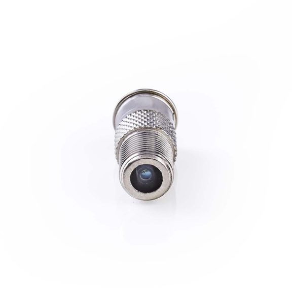 Nedis CSGP41956ME műholdas és antenna adapter, 10 db, F Férfi Gyors, F Nő,  Nikkelezett, 75 Ohm,  Egyenes, Fém, Ezüs