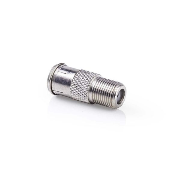 Nedis CSGP41956ME műholdas és antenna adapter, 10 db, F Férfi Gyors, F Nő,  Nikkelezett, 75 Ohm,  Egyenes, Fém, Ezüs