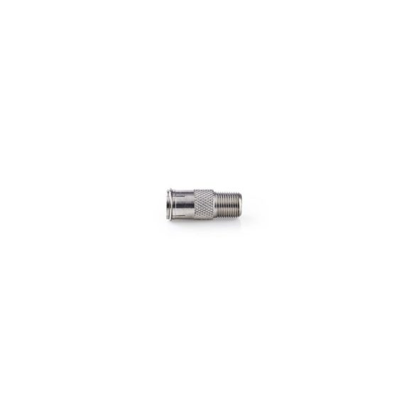 Nedis CSGP41956ME műholdas és antenna adapter, 10 db, F Férfi Gyors, F Nő,  Nikkelezett, 75 Ohm,  Egyenes, Fém, Ezüs