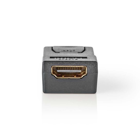 Nedis CCGB37915BK DisplayPort HDMI adapter fekete színben, 1080p@60Hz felbontás támogatással.
