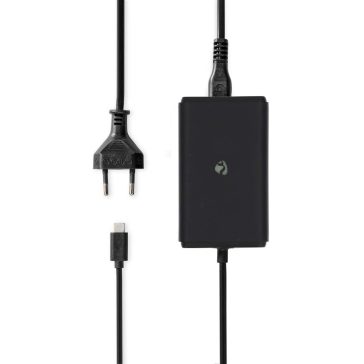Nedis 45W GaN notebook adapter USB-C csatlakozóval és Power Delivery profillal