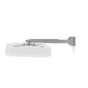 Nedis PJWM100GY ezüst falra szerelhető projektortartó, dönthető és forgatható kivitelben