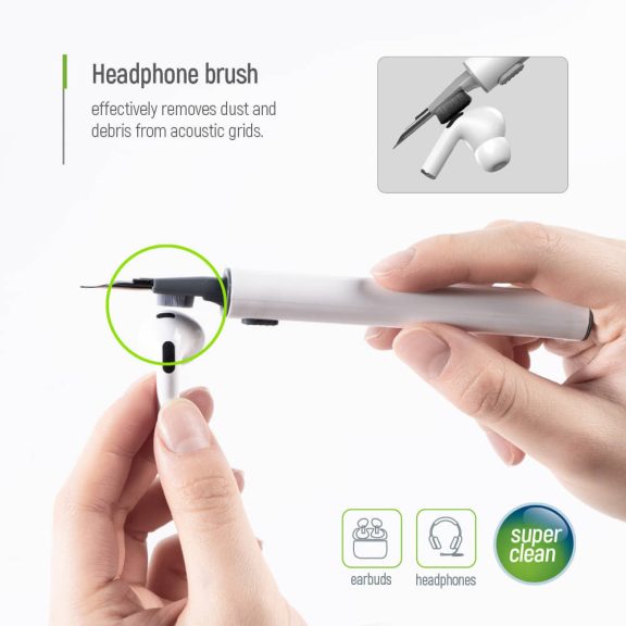 ColorWay 3in1 Headphone Cleaning Pen tisztító toll, többfunkciós, kompakt