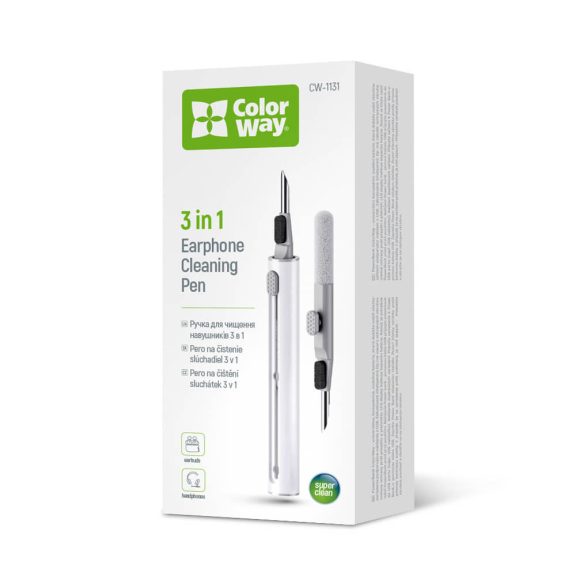 ColorWay 3in1 Headphone Cleaning Pen tisztító toll, többfunkciós, kompakt