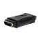 Nedis HDMI adapter, HDMI anya - HDMI anya, 4K 30Hz, aranyozott csatlakozó, fekete
