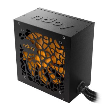   Njoy Titan+ 550 ATX tápegység, 550 W, 80 PLUS Bronze, 120 mm ventilátor, fekete