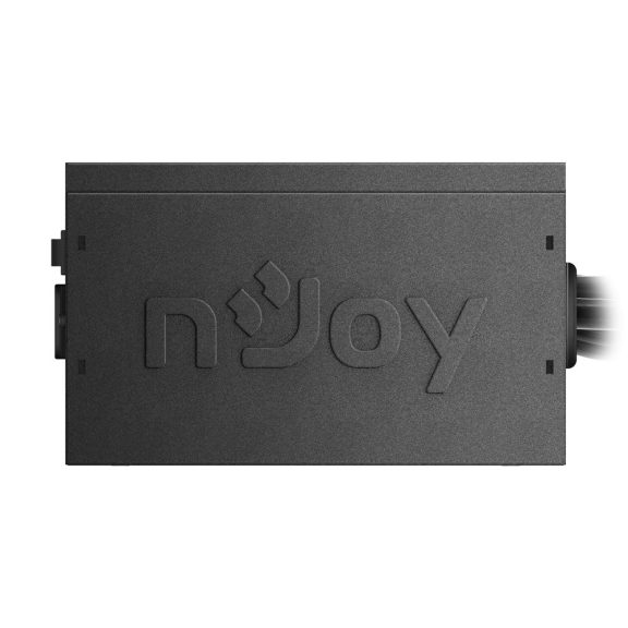 Njoy Titan+ 550 ATX tápegység, 550 W, 80 PLUS Bronze, 120 mm ventilátor, fekete