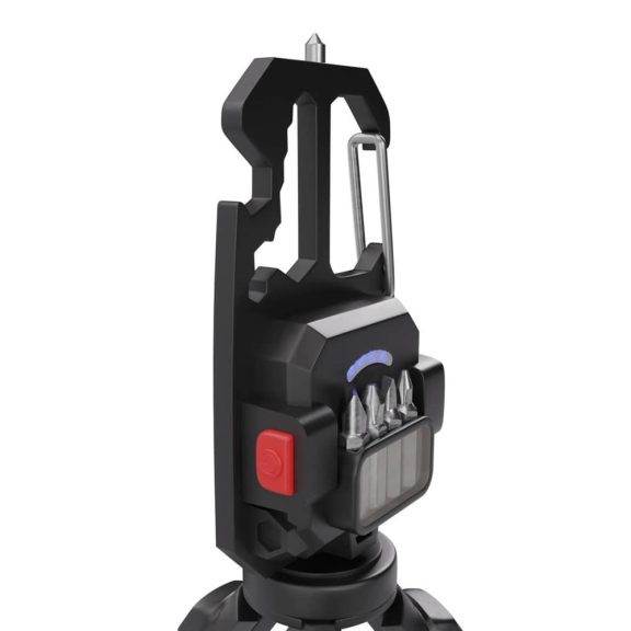 Newell Lunar Multitool LED lámpa, 600 lm, multiszerszám, állvánnyal, fekete