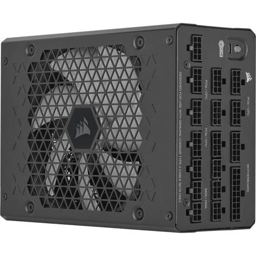 Corsair HX1500i tápegység, 1500W, 80 PLUS Platinum, teljesen moduláris, fekete - CP-9020281-EU